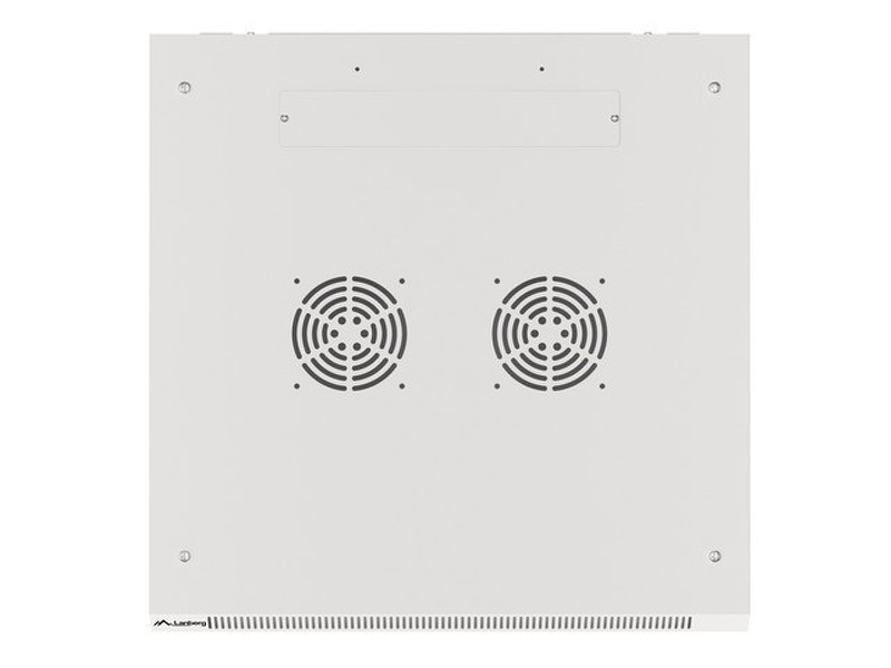 Zdjęcie produktu: Szafa Instalacyjna Rack Wisząca 19" 6U 600x600 Szara Drzwi Metalowe Lanberg (Flat Pack)