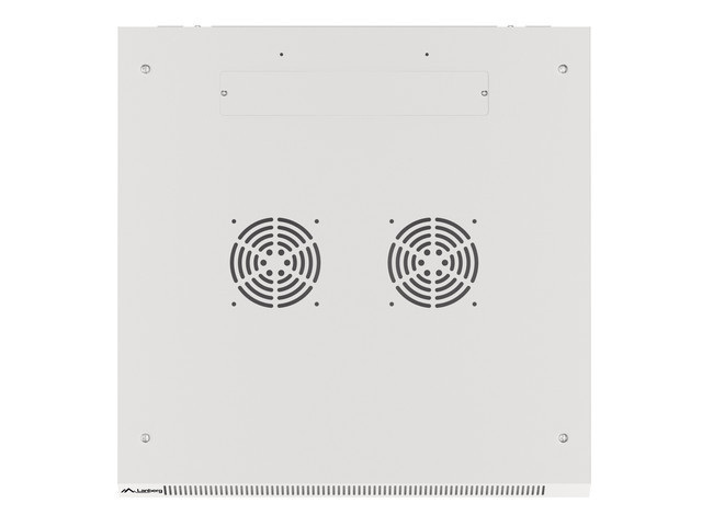 Szafa Instalacyjna Rack Wisząca 19" 6U 600x600 Szara Drzwi Metalowe Lanberg (Flat Pack)