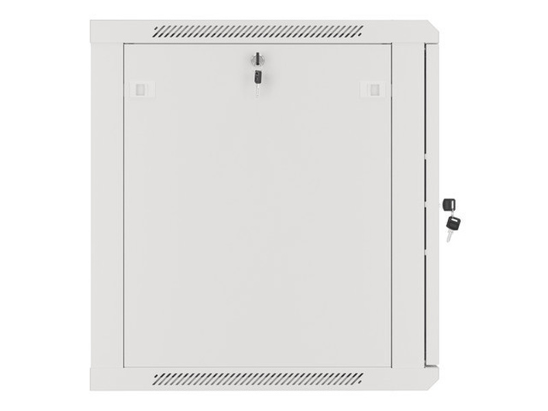 Zdjęcie produktu: Szafa Instalacyjna Rack Wisząca 19" 12U 600x600 Szara Drzwi Metalowe Lanberg (Flat Pack)