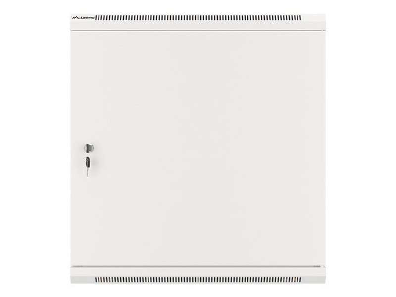 Zdjęcie produktu: Szafa Instalacyjna Rack Wisząca 19" 12U 600x600 Szara Drzwi Metalowe Lanberg (Flat Pack)