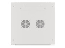 Miniatura zdjęcia: Szafa Instalacyjna Rack Wisząca 19" 12U 600x600 Szara Drzwi Metalowe Lanberg (Flat Pack)