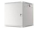 Miniatura zdjęcia: Szafa Instalacyjna Rack Wisząca 19" 12U 600x600 Szara Drzwi Metalowe Lanberg (Flat Pack)