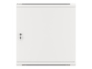 Miniatura zdjęcia: Szafa Instalacyjna Rack Wisząca 19" 12U 600x600 Szara Drzwi Metalowe Lanberg (Flat Pack)