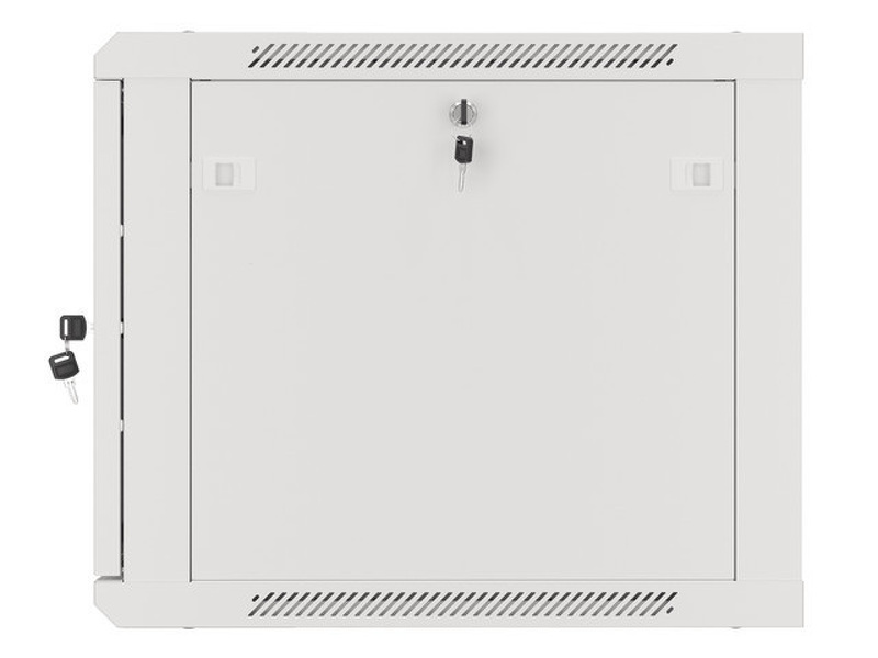 Zdjęcie produktu: Szafa Instalacyjna Rack Wisząca 19" 9U 600x600 Szara Drzwi Metalowe Lanberg (Flat Pack)