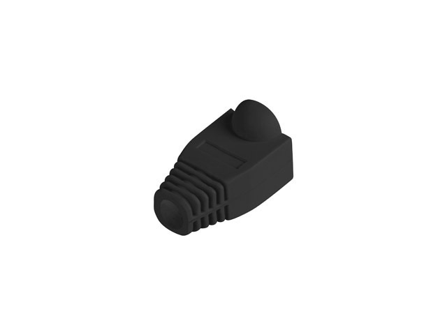 Osłonka na wtyk RJ45 Lanberg Czarna (100-Pack)