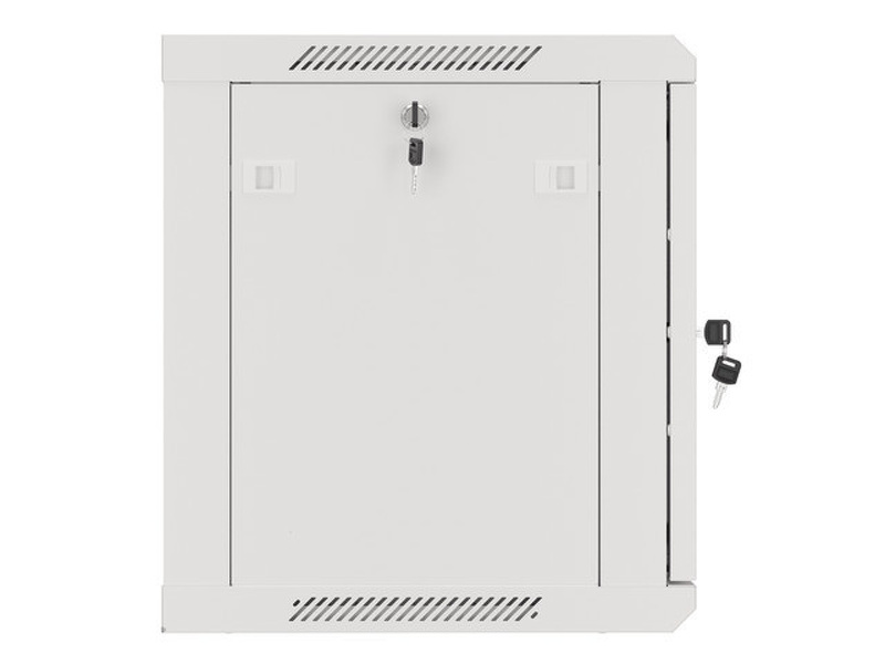 Zdjęcie produktu: Szafa Instalacyjna Rack Wisząca 19" 9U 600x450 Szara Drzwi Metalowe Lanberg (Flat Pack)