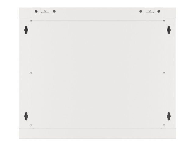 Szafa Instalacyjna Rack Wisząca 19" 9U 600x450 Szara Drzwi Metalowe Lanberg (Flat Pack)