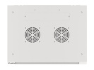 Miniatura zdjęcia: Szafa Instalacyjna Rack Wisząca 19" 9U 600x450 Szara Drzwi Metalowe Lanberg (Flat Pack)