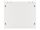 Miniatura zdjęcia: Szafa Instalacyjna Rack Wisząca 19" 9U 600x450 Szara Drzwi Metalowe Lanberg (Flat Pack)