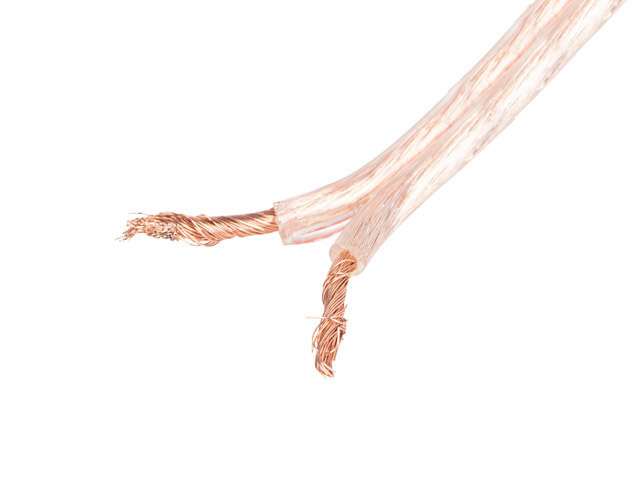 Kabel Głośnikowy 2x2.5mm2 100m Przezroczysty Lanberg