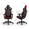 Miniatura zdjęcia: noblechairs EPIC Compact Black/Carbon/Red