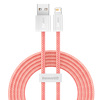 Miniatura zdjęcia: Kabel przewód USB - Lightning / iPhone 200cm Baseus Dynamic 2.4A - pomarańczowy (CALD000507)
