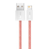 Miniatura zdjęcia: Kabel przewód USB - Lightning / iPhone 200cm Baseus Dynamic 2.4A - pomarańczowy (CALD000507)