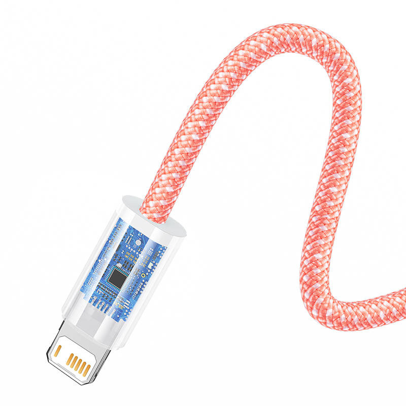 Kabel przewód USB - Lightning / iPhone 100cm Baseus Dynamic 2.4A - niebieski (CALD000403)
