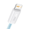 Miniatura zdjęcia: Kabel przewód USB - Lightning / iPhone 100cm Baseus Dynamic 2.4A - niebieski (CALD000403)