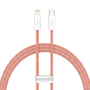 Miniatura produktu: Kabel przewód USB Typ-C - Lightning / iPhone 100cm Baseus Dynamic z obsługą szybkiego ładowania 20W PD - pomarańczowy (CALD000007)