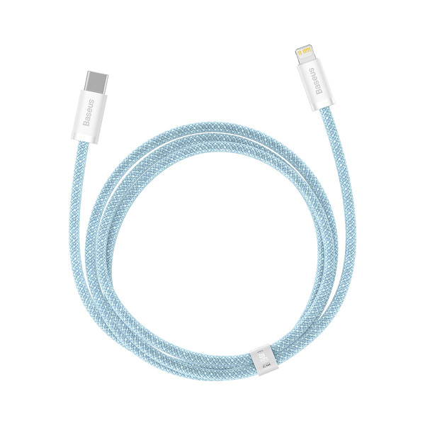 Zdjęcie produktu: Kabel przewód USB Typ-C - Lightning / iPhone 100cm Baseus Dynamic z obsługą szybkiego ładowania 20W PD - niebieski (CALD000003) Zdjęcie produktu: Kabel przewód USB Typ-C - Lightning / iPhone 100cm Baseus Dynamic z obsługą szybkiego ładowania 20W PD - niebieski (CALD000003)