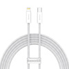 Miniatura zdjęcia: Kabel przewód USB Typ-C - Lightning / iPhone 200cm Baseus Dynamic z obsługą szybkiego ładowania 20W PD - biały (CALD000102) Miniatura zdjęcia: Kabel przewód USB Typ-C - Lightning / iPhone 200cm Baseus Dynamic z obsługą szybkiego ładowania 20W PD - biały (CALD000102)