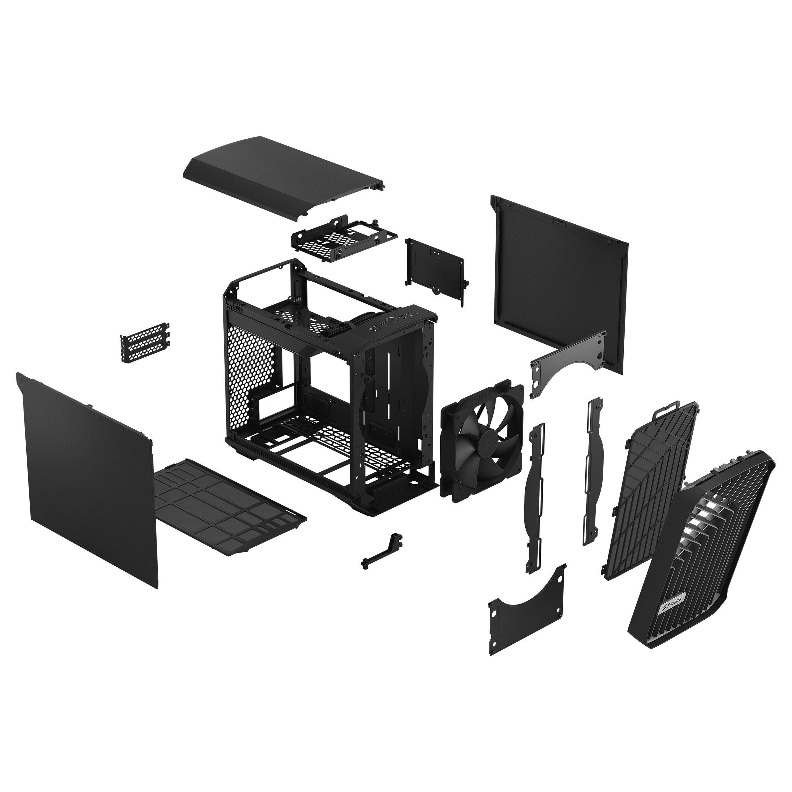Obudowa do komputera Fractal Design Torrent Nano Black Solid