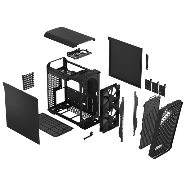 Zdjęcie produktu: Fractal Design Torrent Compact Black Solid