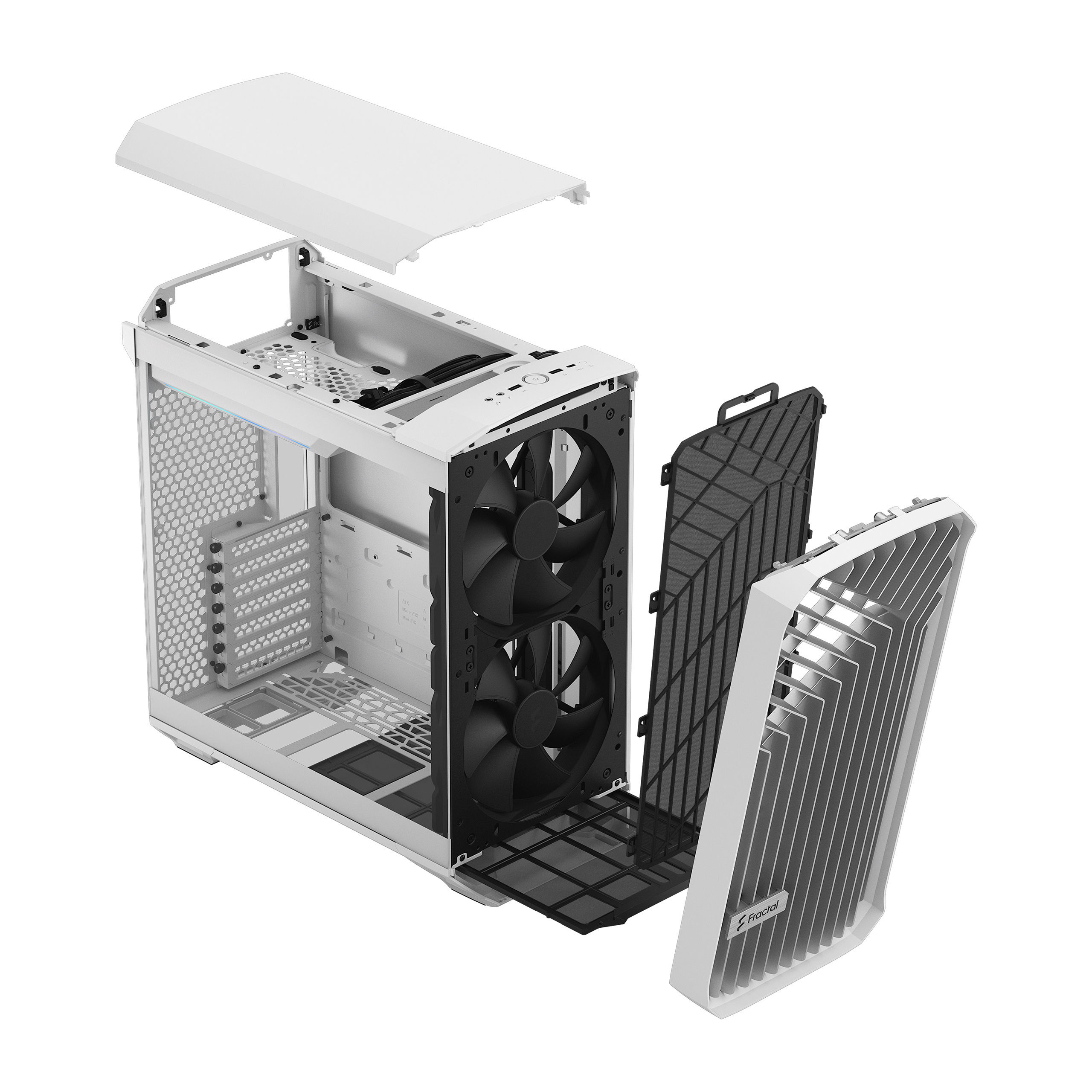 Fractal Design Torrent Compact White TG Clea