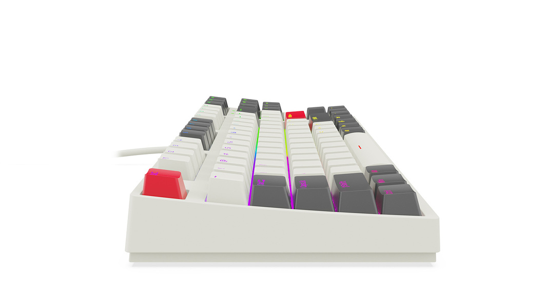 Zdjęcie produktu: Klawiatura mechaniczna Retro Krux Atax Pro RGB Creator Retro Gateron Yellow Zdjęcie produktu: Klawiatura mechaniczna Retro Krux Atax Pro RGB Creator Retro Gateron Yellow