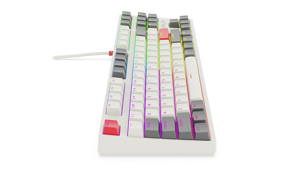 Zdjęcie produktu: Klawiatura mechaniczna Retro Krux Atax Pro RGB Creator Retro Outemu Black Zdjęcie produktu: Klawiatura mechaniczna Retro Krux Atax Pro RGB Creator Retro Outemu Black