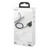 Miniatura zdjęcia: Kabel przewód USB Typ-C 200cm Baseus Tungsten Gold 66W, 11 V / 6 A - czarny (CATWJ-C01)