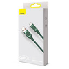 Miniatura zdjęcia: Kabel przewód USB Typ-C 100cm Baseus Flash QC 3.0, Huawei SCP, Samsung AFC, PD, 5A - zielony (CATSS-A06)
