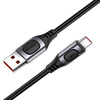 Miniatura zdjęcia: Kabel przewód USB Typ-C 200cm Baseus Flash QC 3.0, Huawei SCP, Samsung AFC, PD, 5A - szary (CATSS-B0G)
