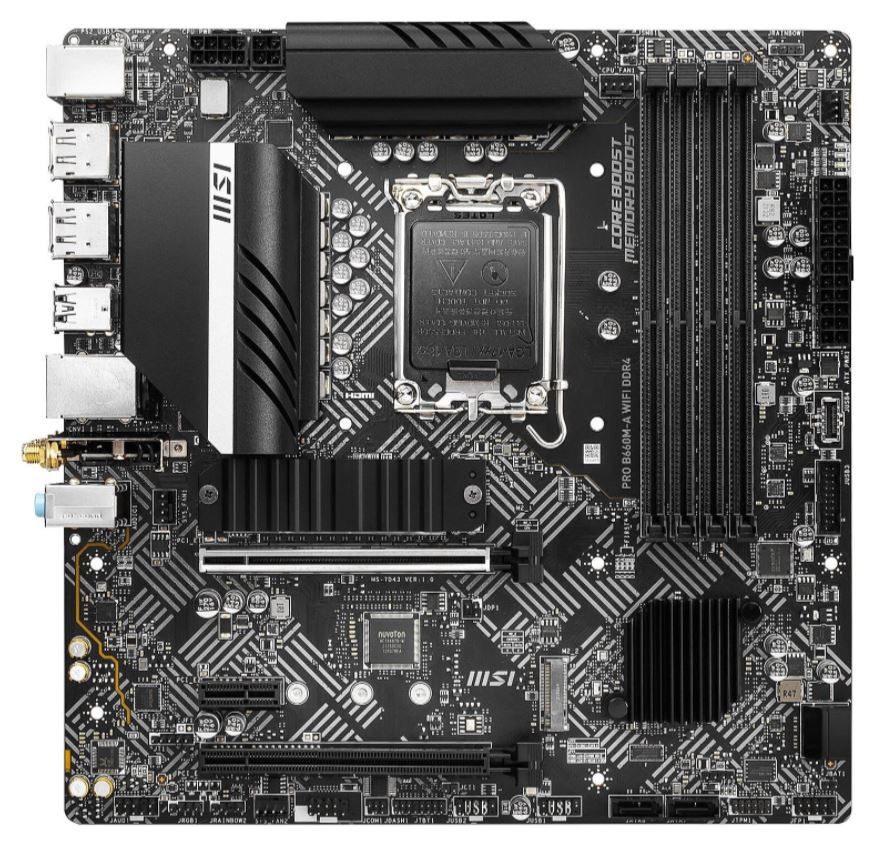 Płyta główna MSI PRO B660M-A WIFI DDR4 LGA1700