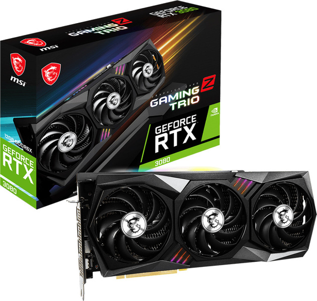 Zdjęcie produktu: MSI GeForce RTX 3080 GAMING Z TRIO 12GB LHR GDDR6X