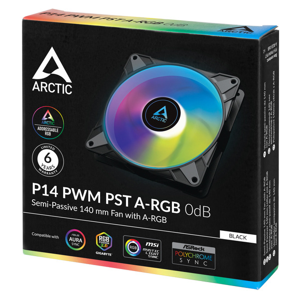 Zdjęcie produktu: Arctic P14 PWM PST ARGB (ACFAN00239A)