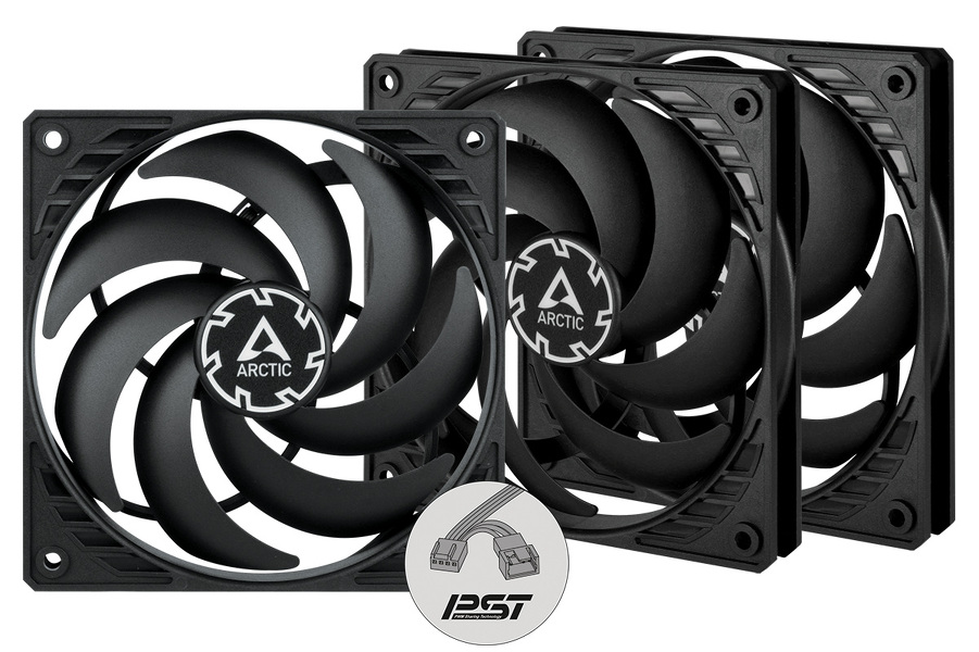 Zdjęcie produktu: Arctic P12 Slim PWM PST 3szt (ACFAN00275A)