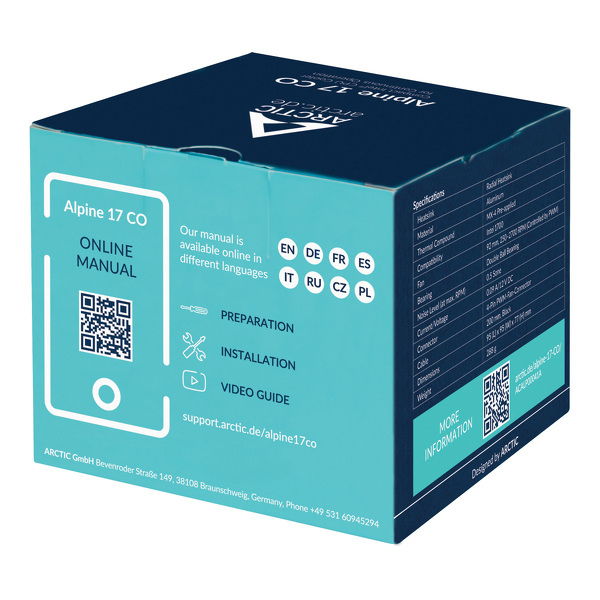 Zdjęcie produktu: Arctic Alpine 17 CO (ACALP00041A)