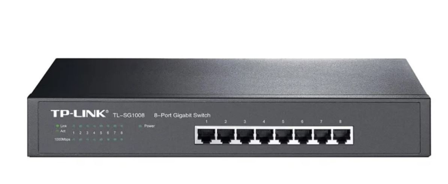 Zdjęcie produktu: TP-Link TL-SG1008 Switch Desktop/Rack 8x10/100/1000Mbps