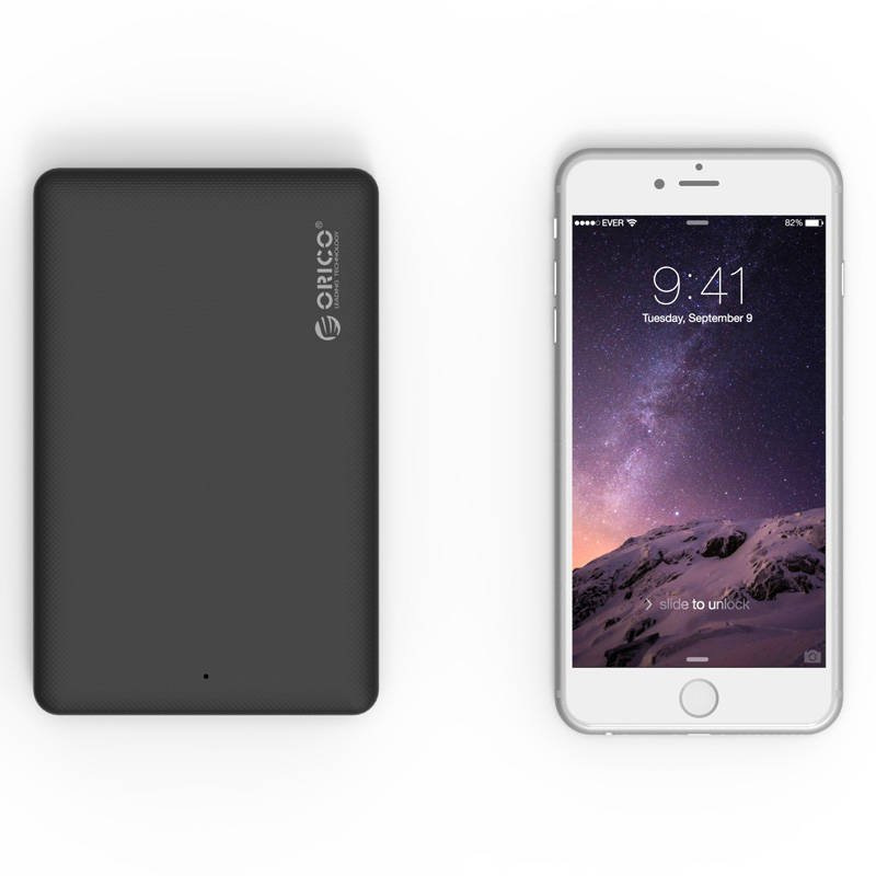 Obudowa zewnętrzna na dysk 2,5" HDD/SSD ORICO, SATA III, USB-A 3.1 5Gbps UASP (2577U3-BK-BP)