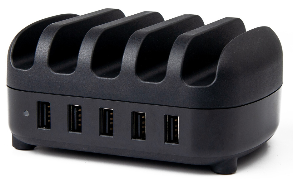 Zdjęcie produktu: Stacja ładująca ORICO 5 x USB-A 40 W czarna