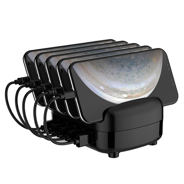 Zdjęcie produktu: Stacja ładująca ORICO 5 x USB-A 40 W czarna