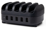 Miniatura zdjęcia: Stacja ładująca ORICO 5 x USB-A 40 W czarna