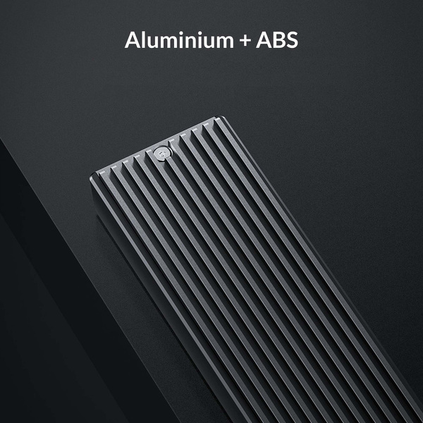 Zdjęcie produktu: Obudowa zewnętrzna na dysk SSD M.2 (PCIe/NVMe) ORICO USB 3.1 Gen2 Typ-C 10Gbps (M2PV-C3-BK-EP)