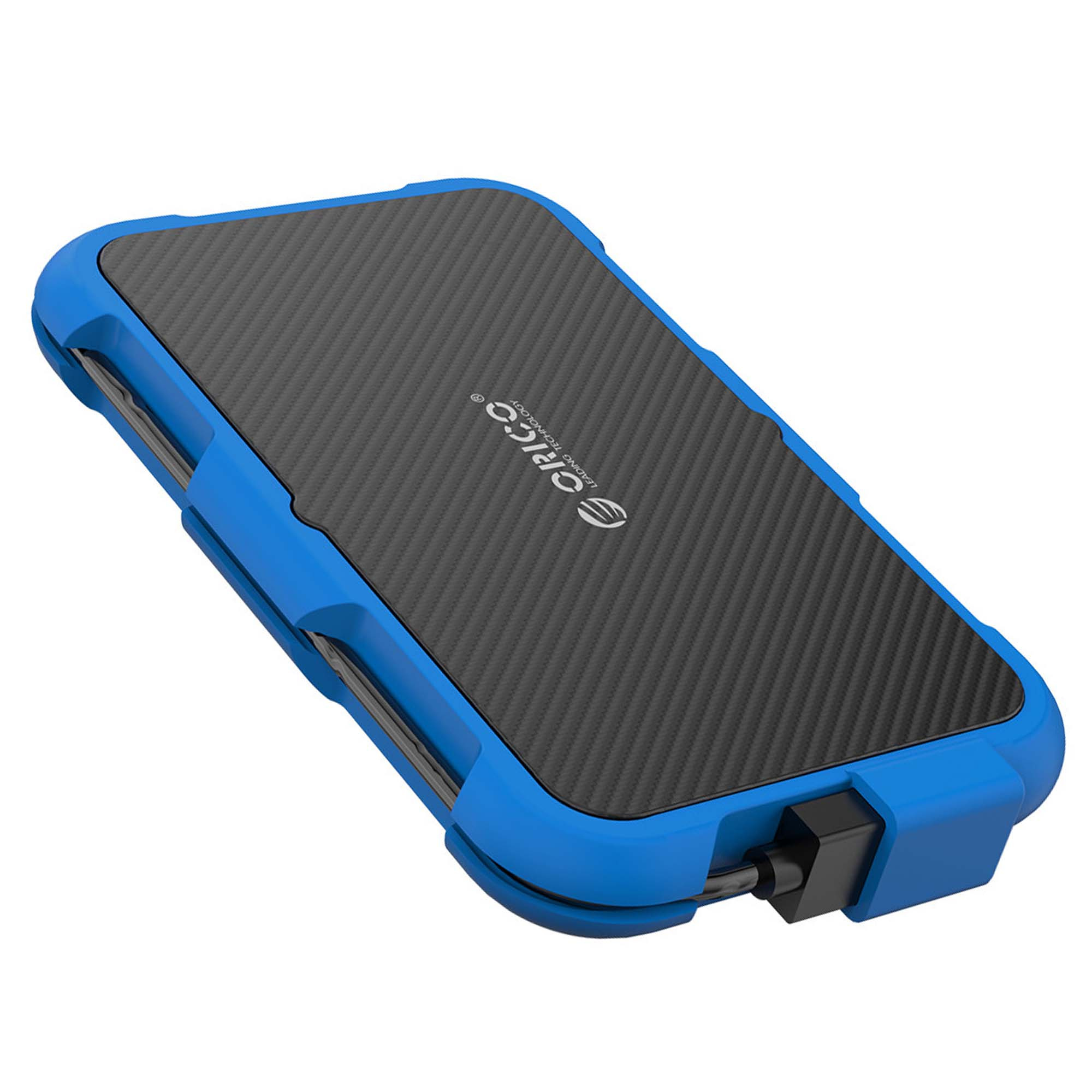 Obudowa zewnętrzna na dysk 2,5" HDD/SSD ORICO, pancerna, SATA III, USB-A 3.0 5Gbps (2739U3-BL-BP)