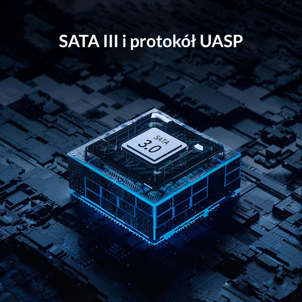 Zdjęcie produktu: Obudowa zewnętrzna na dysk 2,5" HDD/SSD ORICO, kaseta, SATA III, USB-A 3.1 5Gbps (2580U3-CR-EP)