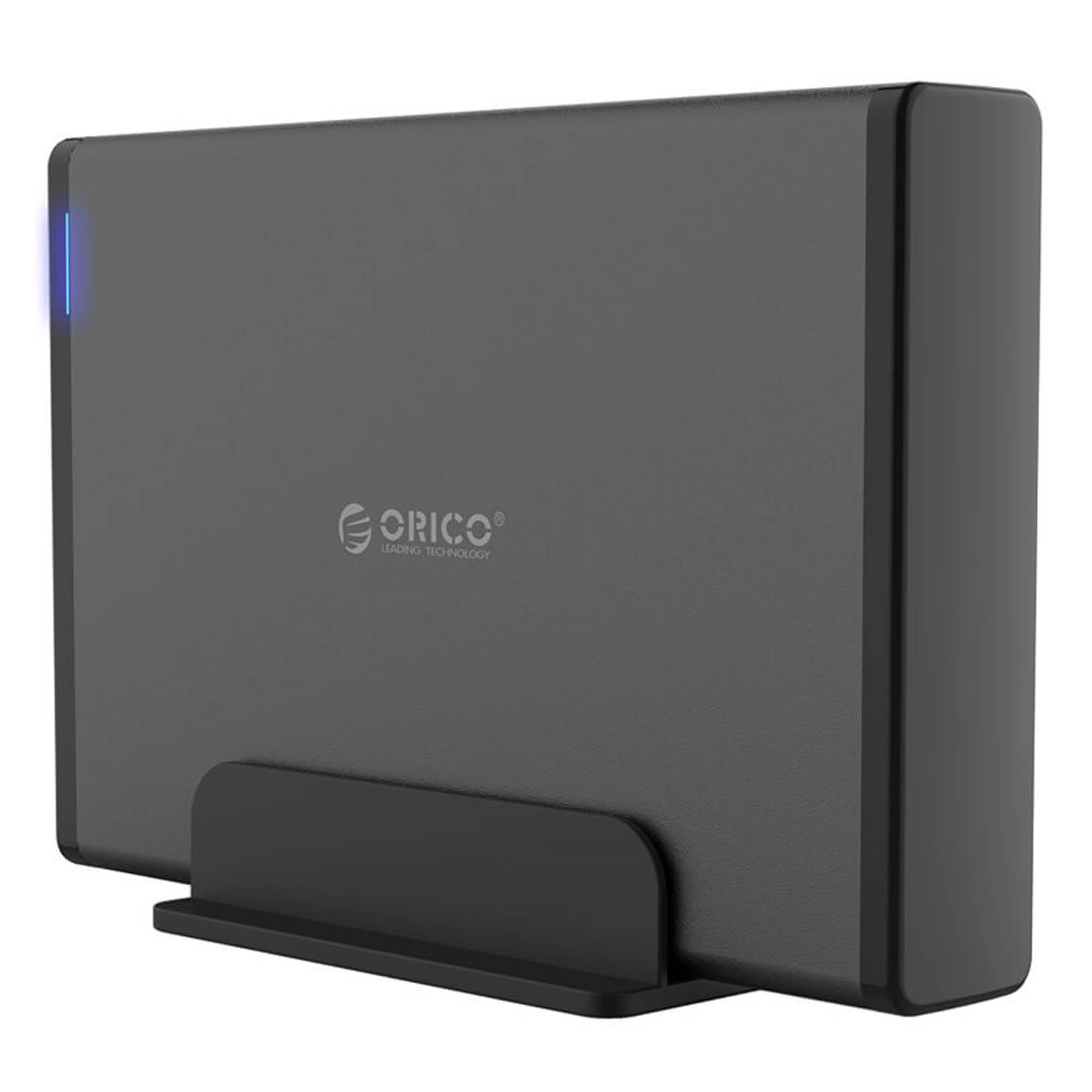Obudowa zewnętrzna na dysk 3,5" HDD/SSD ORICO SATA USB 3.1 gen.1 - czarna (7688C3-EU-BK-BP)