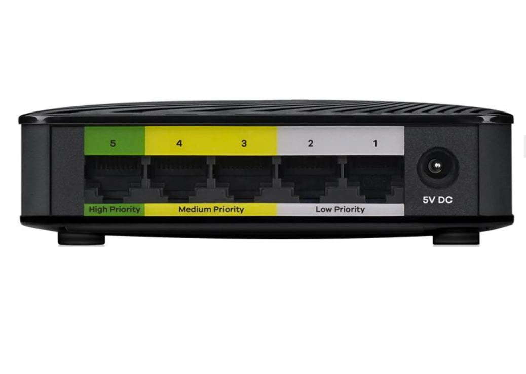 Switch Zyxel 5x10/100/1000Mbps GS-105SV2-EU0101F