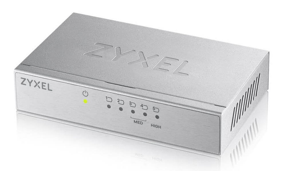 Zdjęcie produktu: Switch Zyxel 5x10/100/1000Mbps GS-105BV3-EU0101F