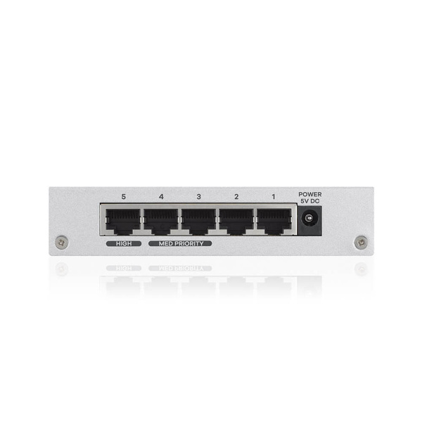 Zdjęcie produktu: Switch Zyxel 5x10/100/1000Mbps GS-105BV3-EU0101F