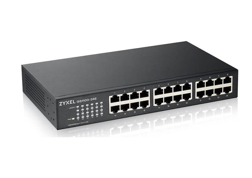 Zdjęcie produktu: Zyxel 24x1000Mbps GS1100-24E-EU0103F