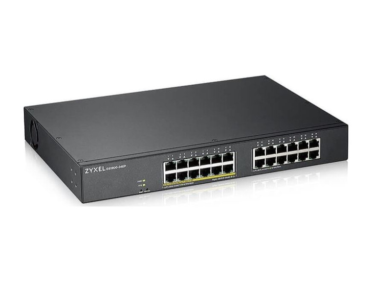 Zdjęcie produktu: Zyxel 24x1000Mbps 12xPoE GS1900-24EP-EU0101F