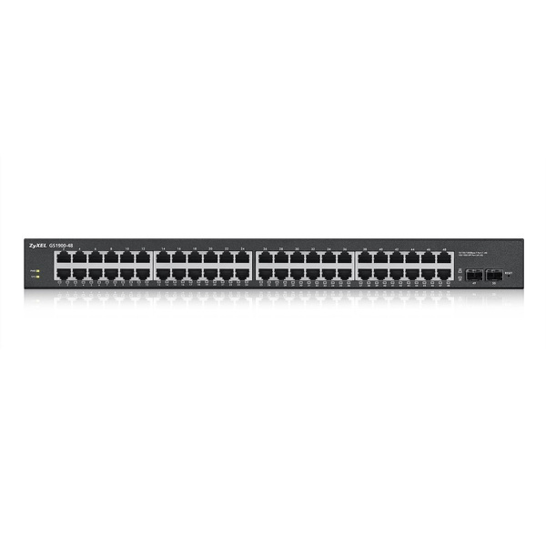 Zdjęcie produktu: Switch Zyxel 48x10/100/1000Mbps Smart Managed GS1900-48-EU0101F